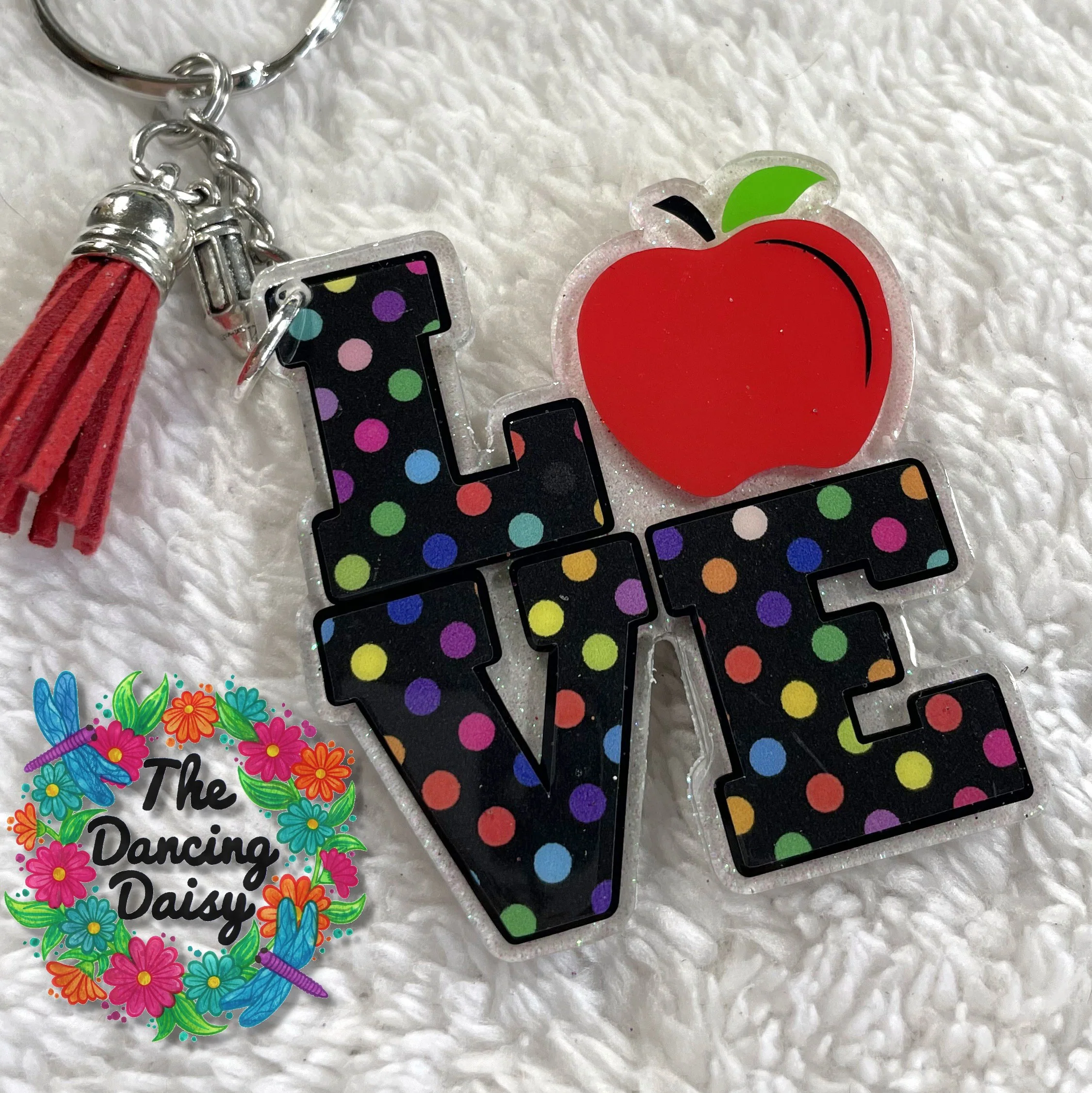 LOVE Apple Acrylic Blank - Image 3