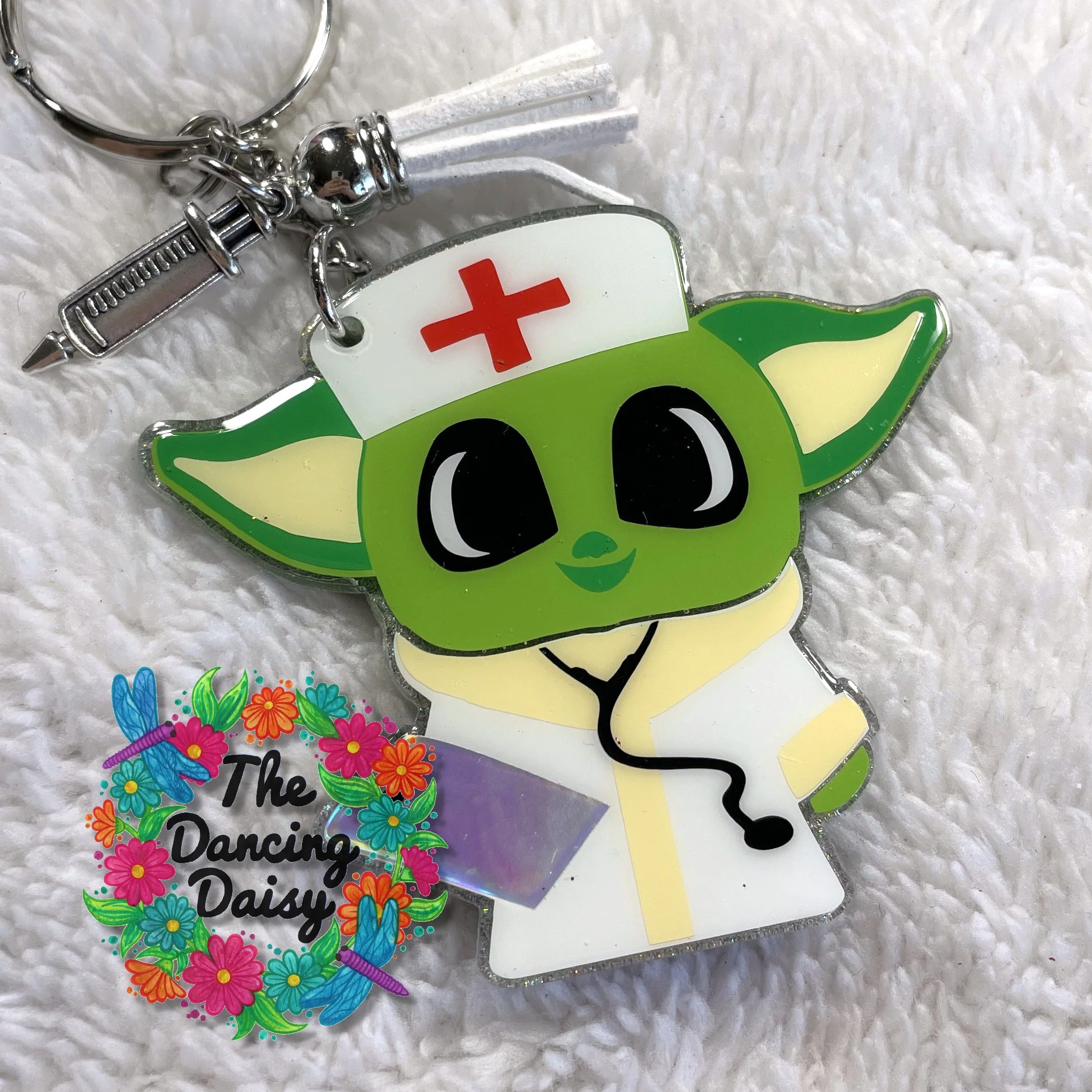 Baby Alien Nurse Acrylic Blank - Image 3