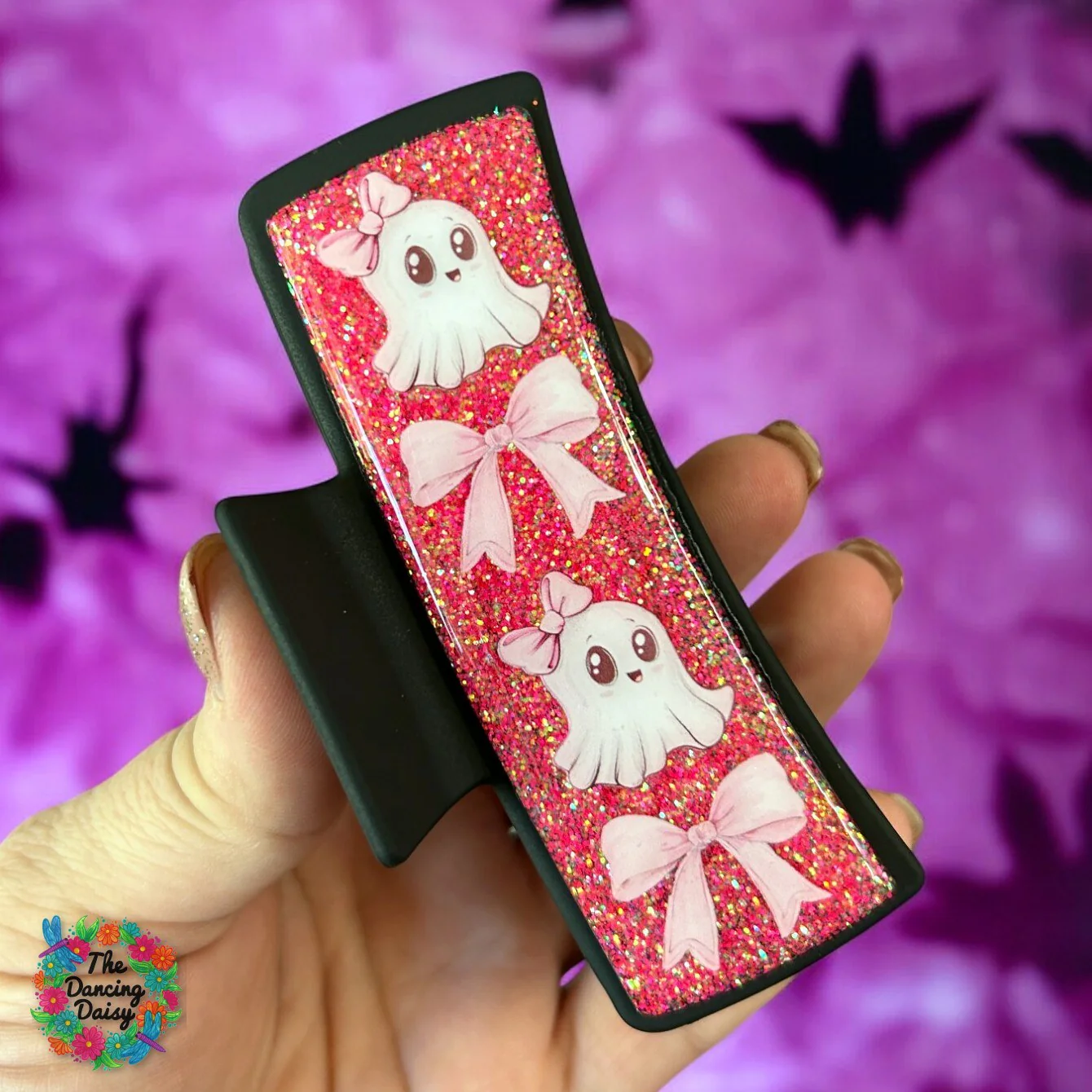 Coquette Ghost Hair Clip UV DTF/Blanks Combo - Image 2