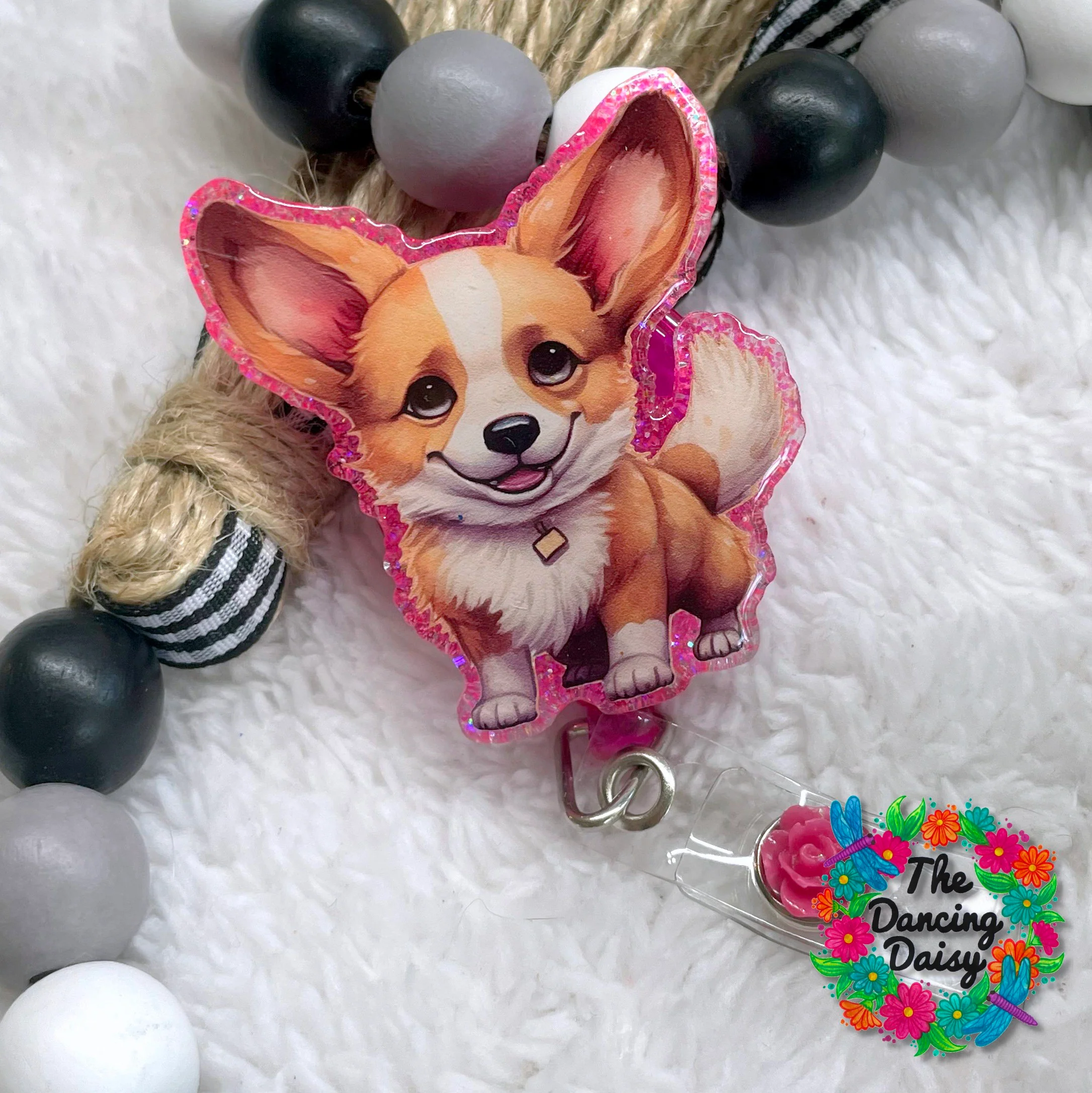 Corgi Puppy Decal & Acrylic Blank COMBO - Image 2