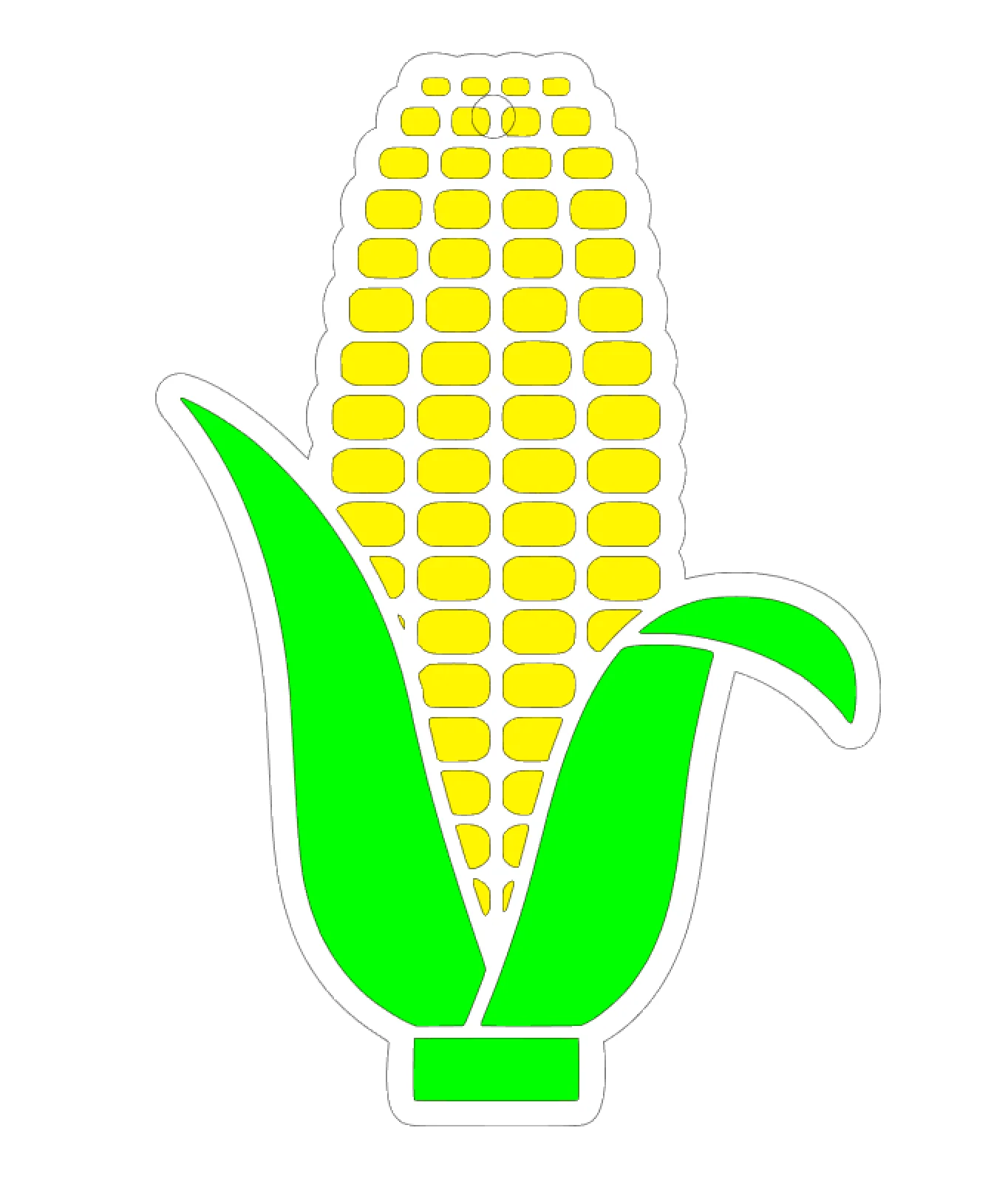Corn Cob Acrylic Blank - Image 2