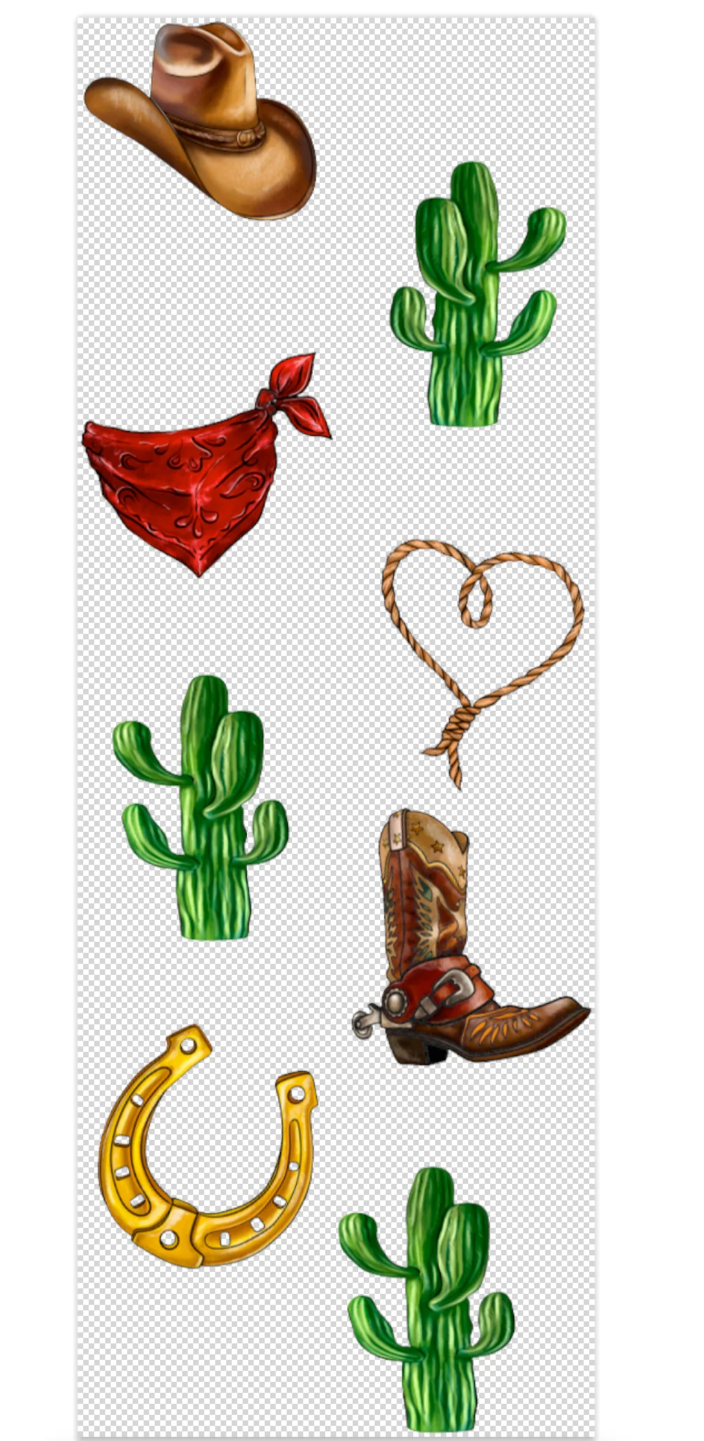 Cowboy Pen Wrap UV DTF