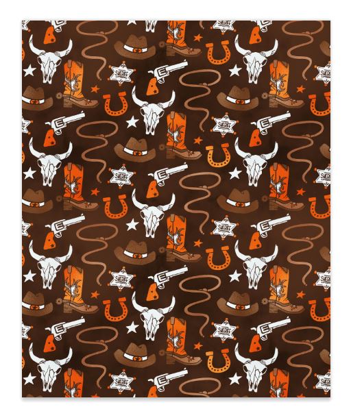 Cowboys 8 Faux Leather