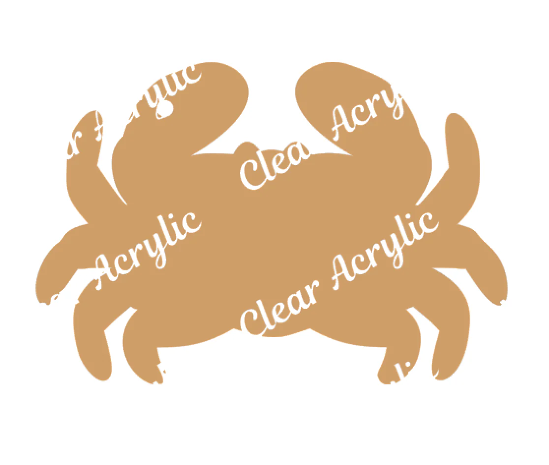 Crab Acrylic Blank
