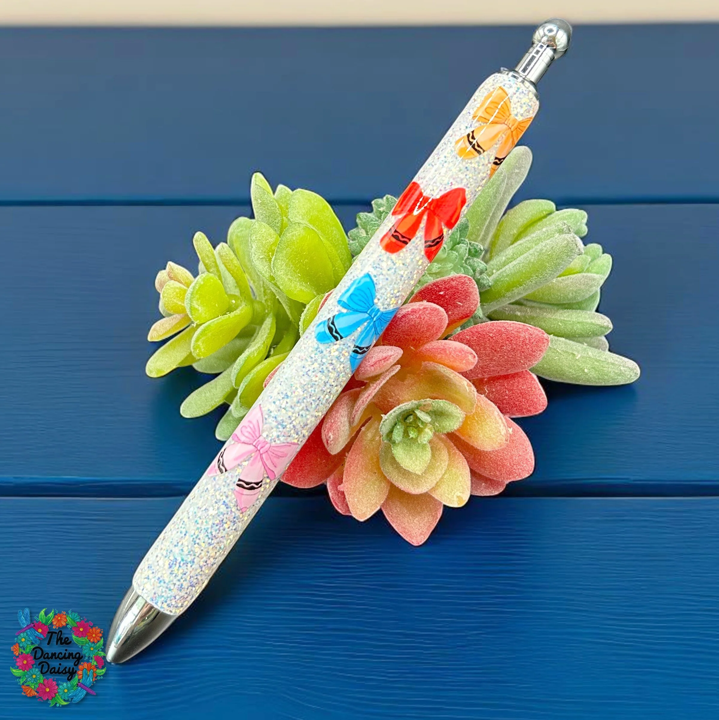 Crayon Bows Pen Elements UV DTF - Image 3