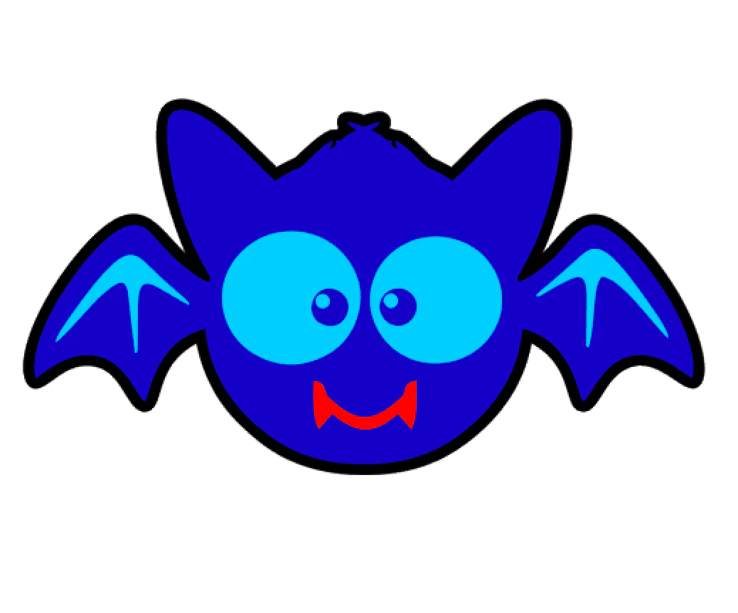 Cute Bat Boy Acrylic Blank - Image 2