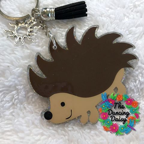Cute Porcupine Acrylic Blank - Image 3