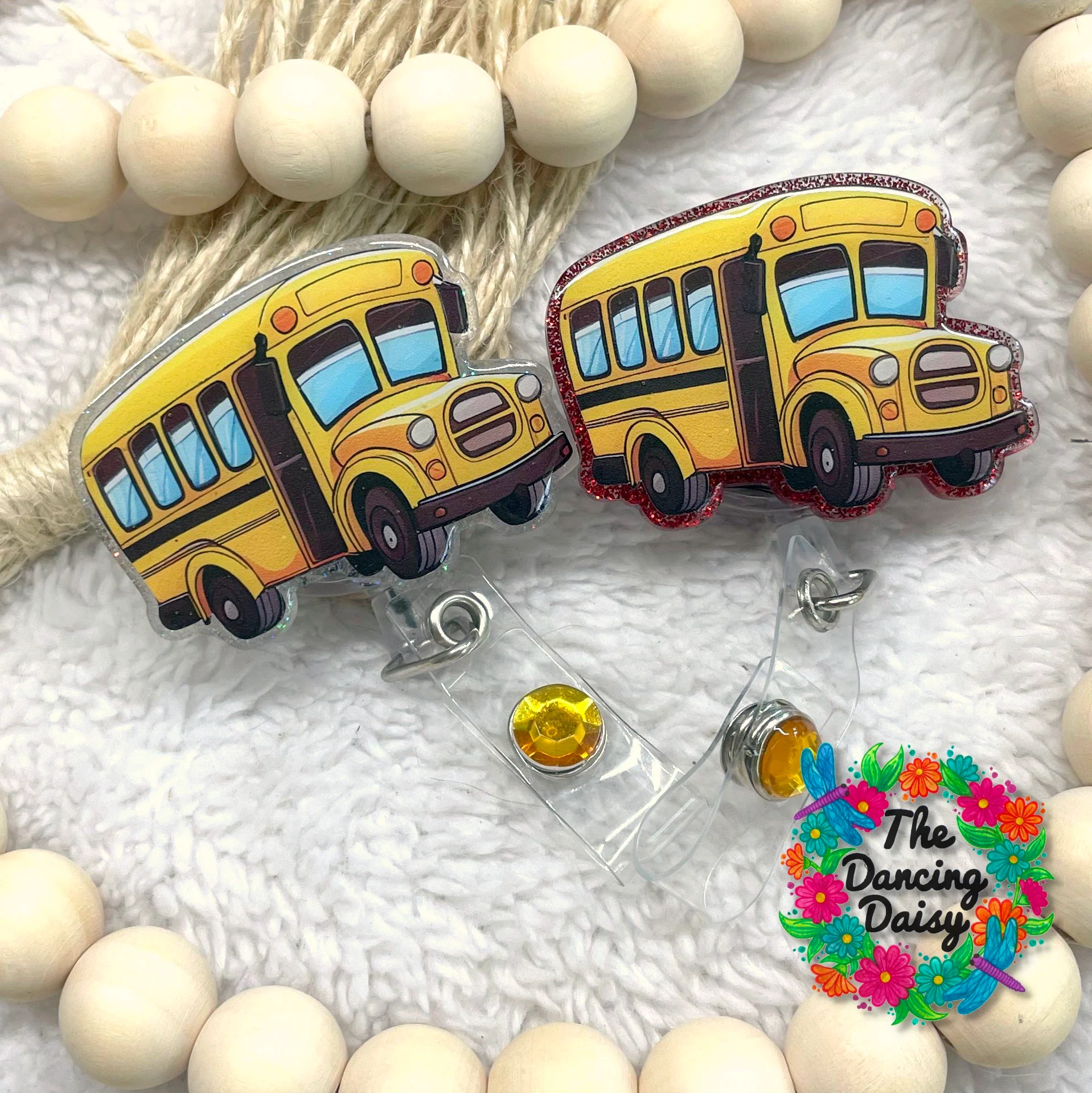 Cute School Bus Decal & Acrylic Blank COMBO - Image 2