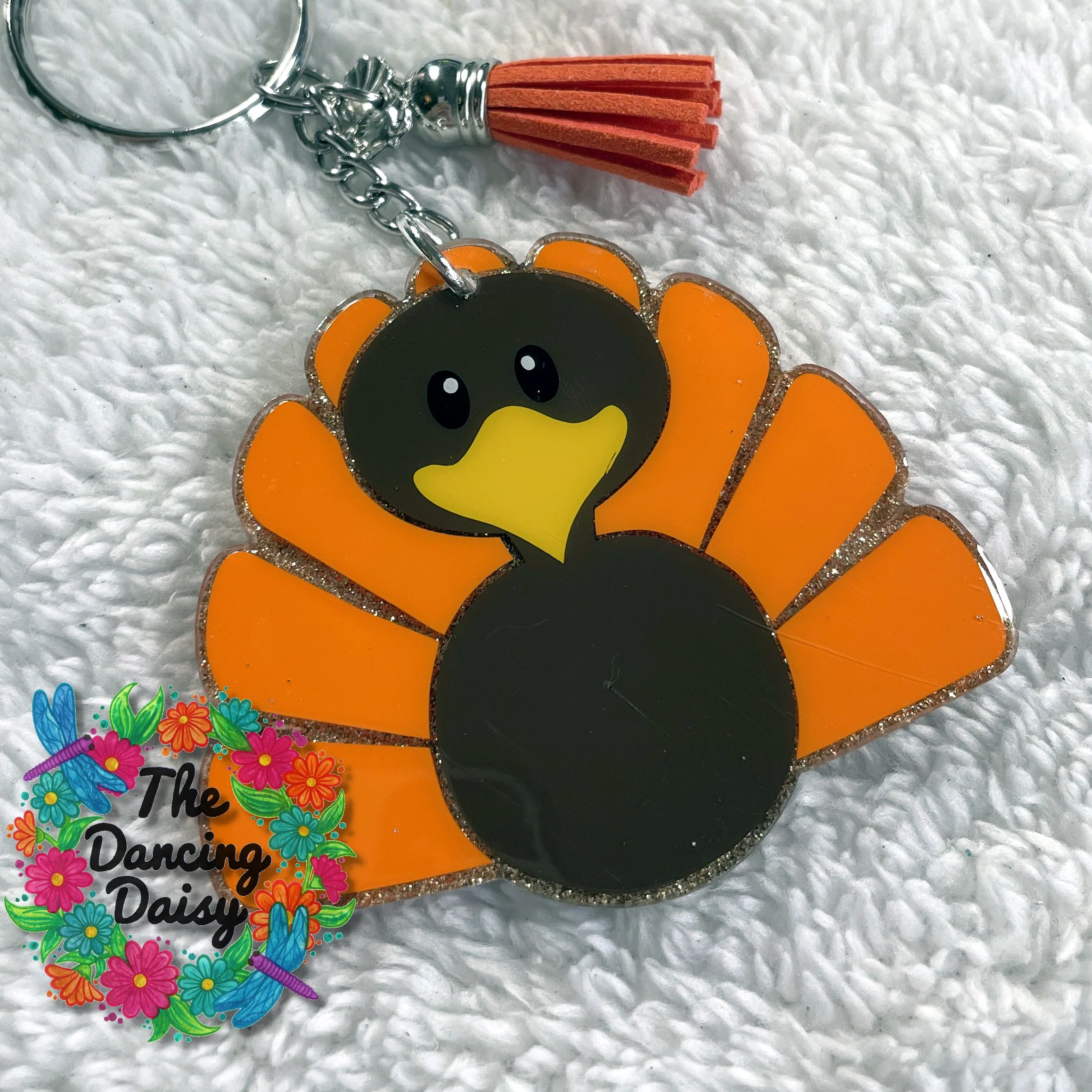 Cute Turkey Acrylic Blank - Image 3