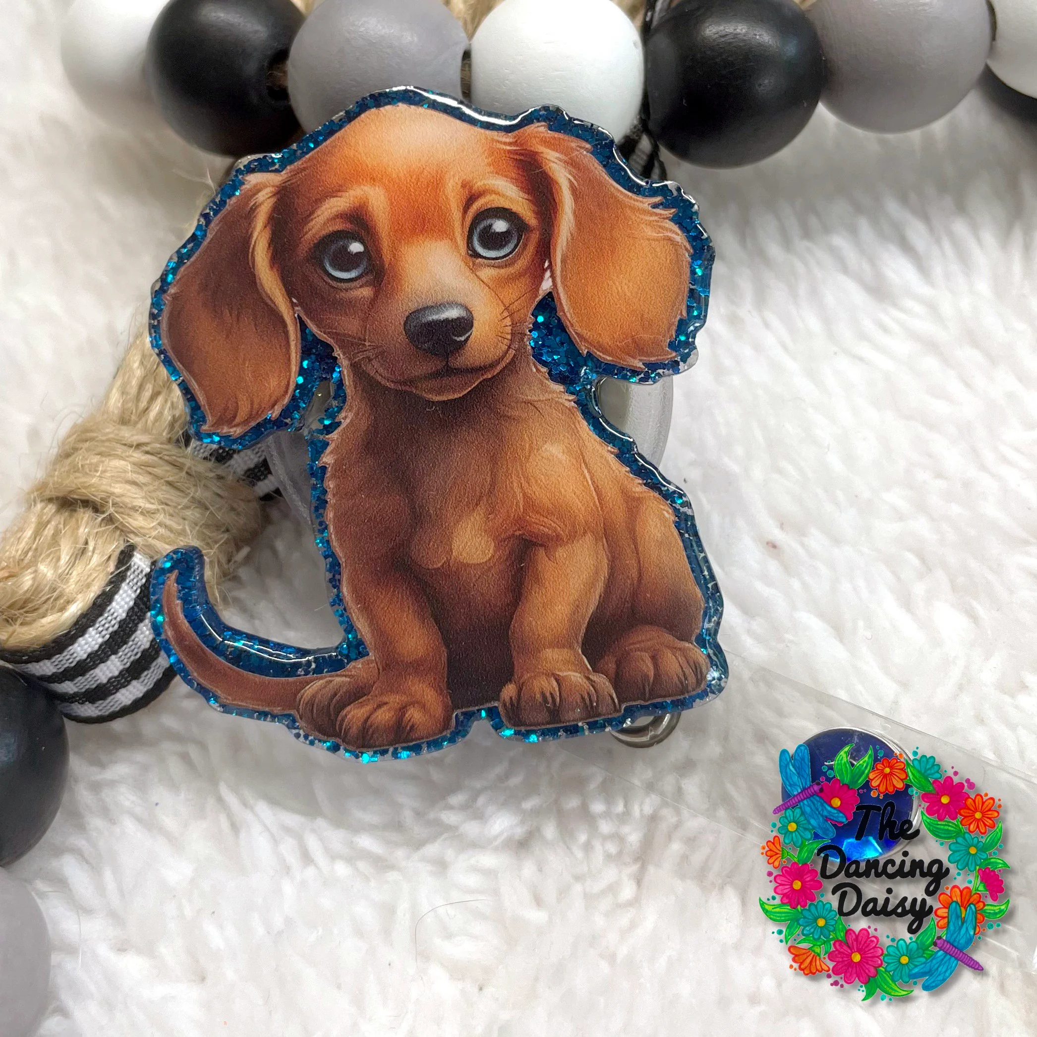 Dachshund Pup Decal & Acrylic Blank COMBO - Image 2