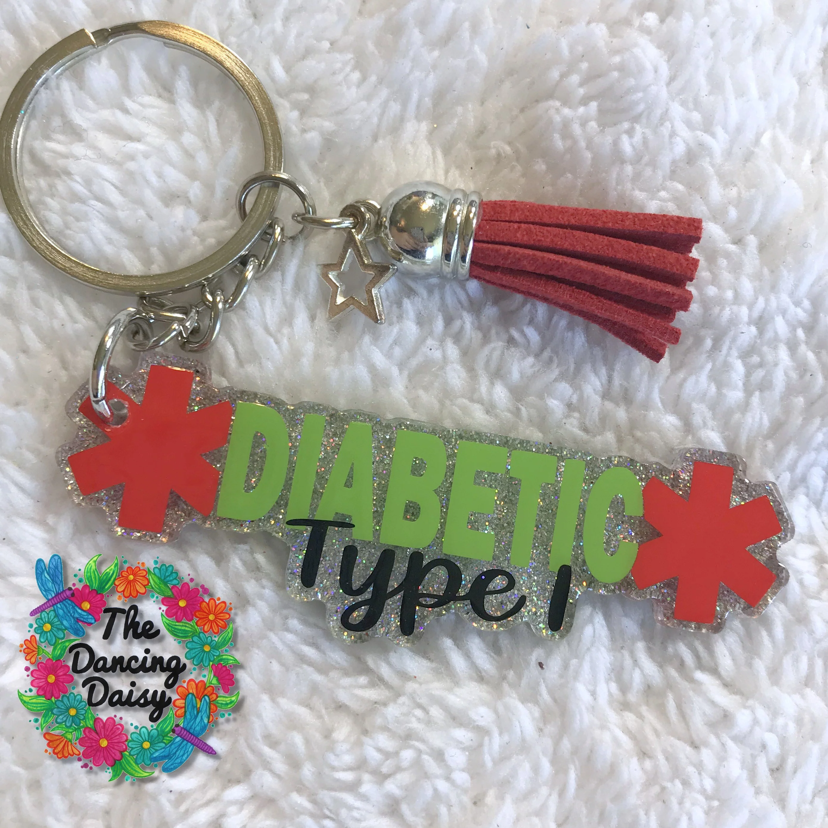 Diabetic Type 1 Alert Acrylic Blank - Image 3