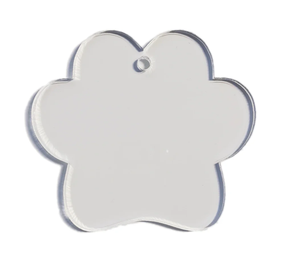 Dog Paw Acrylic Blank - Image 3