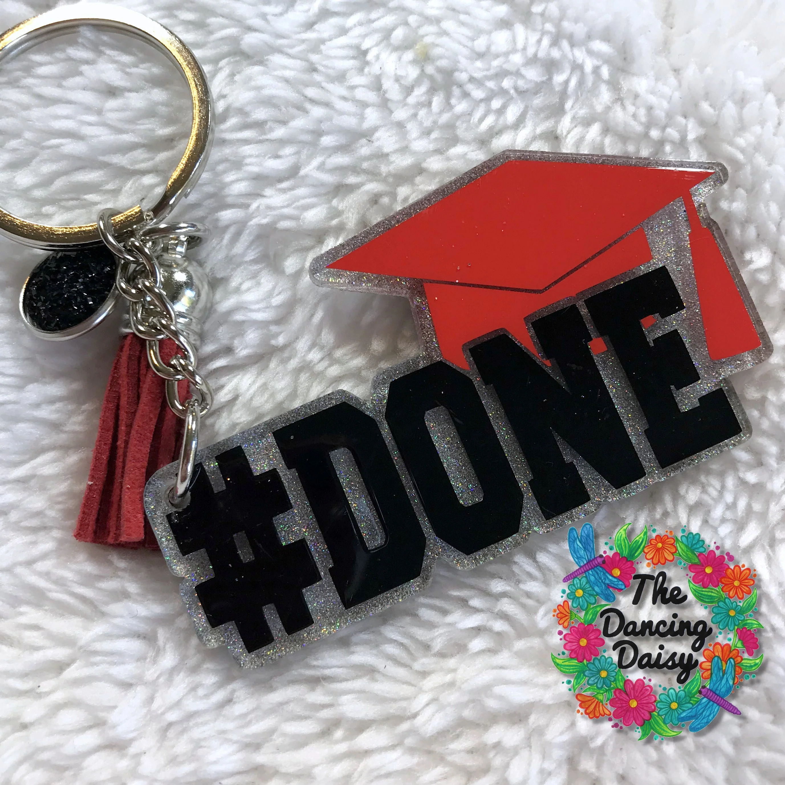 #DONE Graduation Cap Acrylic Blank - Image 3