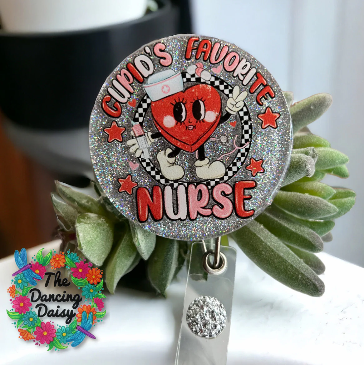 Cupid's Favorite Nurse UV DTF - Image 2