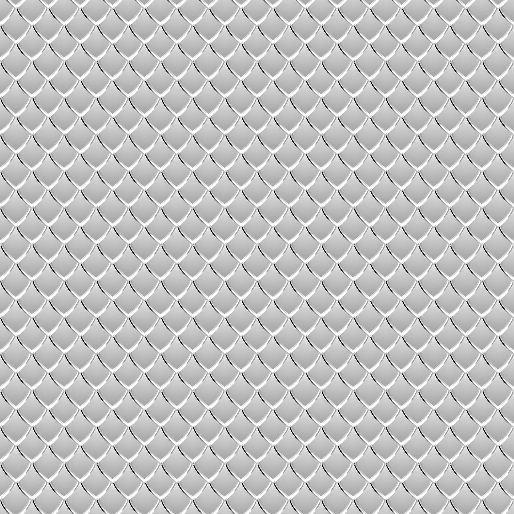 Dragon Scales Printed Vinyl - Silver