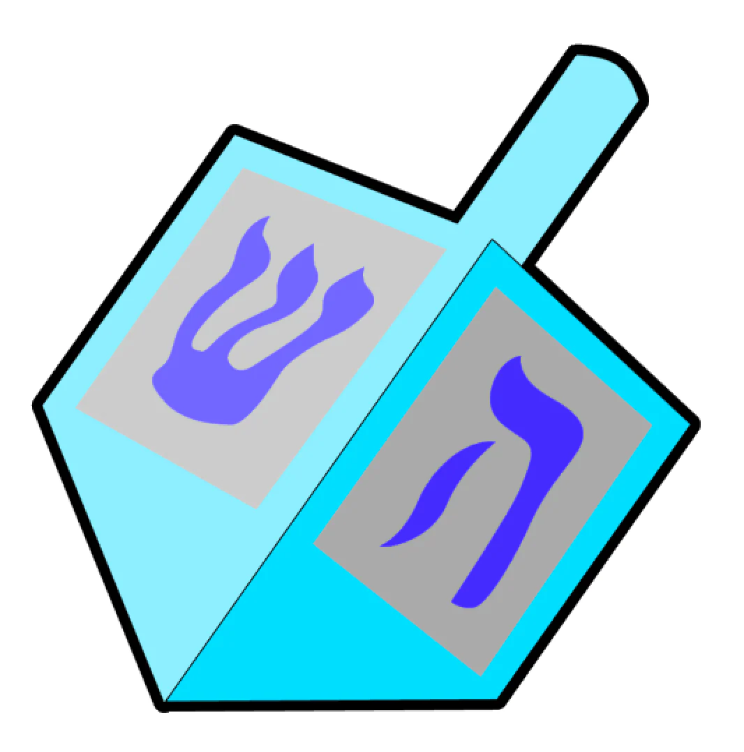 Dreidel Acrylic Blank - Image 2
