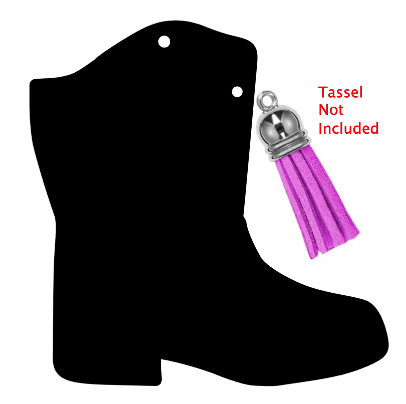 Drill Team Boot Acrylic Blank - Image 3