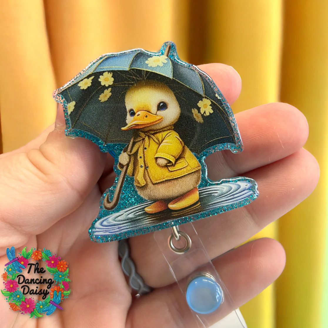 Duck With Umbrella Decal & Acrylic Blank COMBO - Image 2