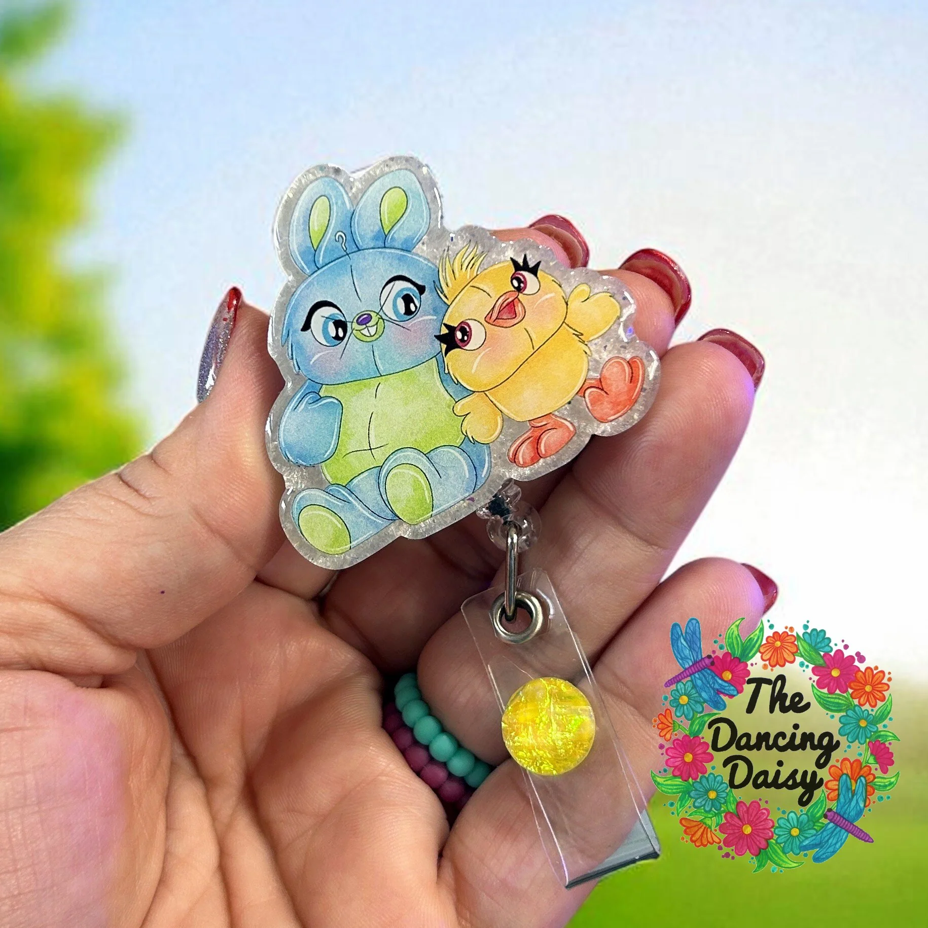 Ducky Bunny Decal & Acrylic Blank COMBO - Image 2