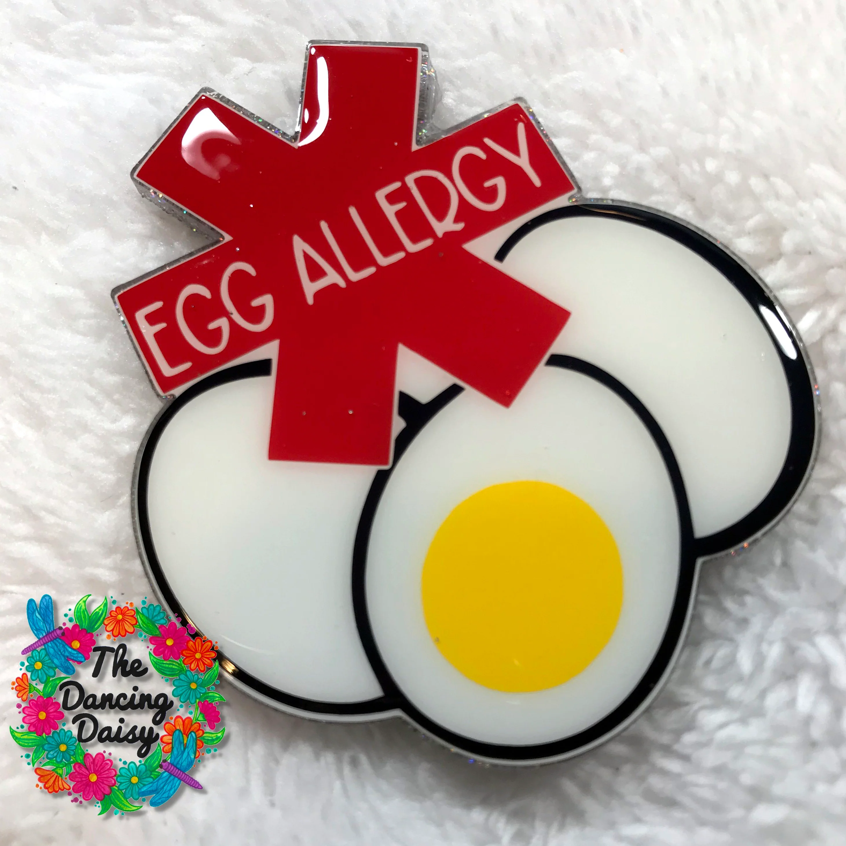 Eggs Allergy Acrylic Blank - Image 3