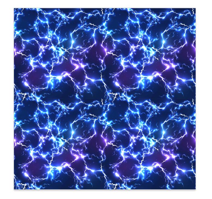 Electricity Printed Vinyl