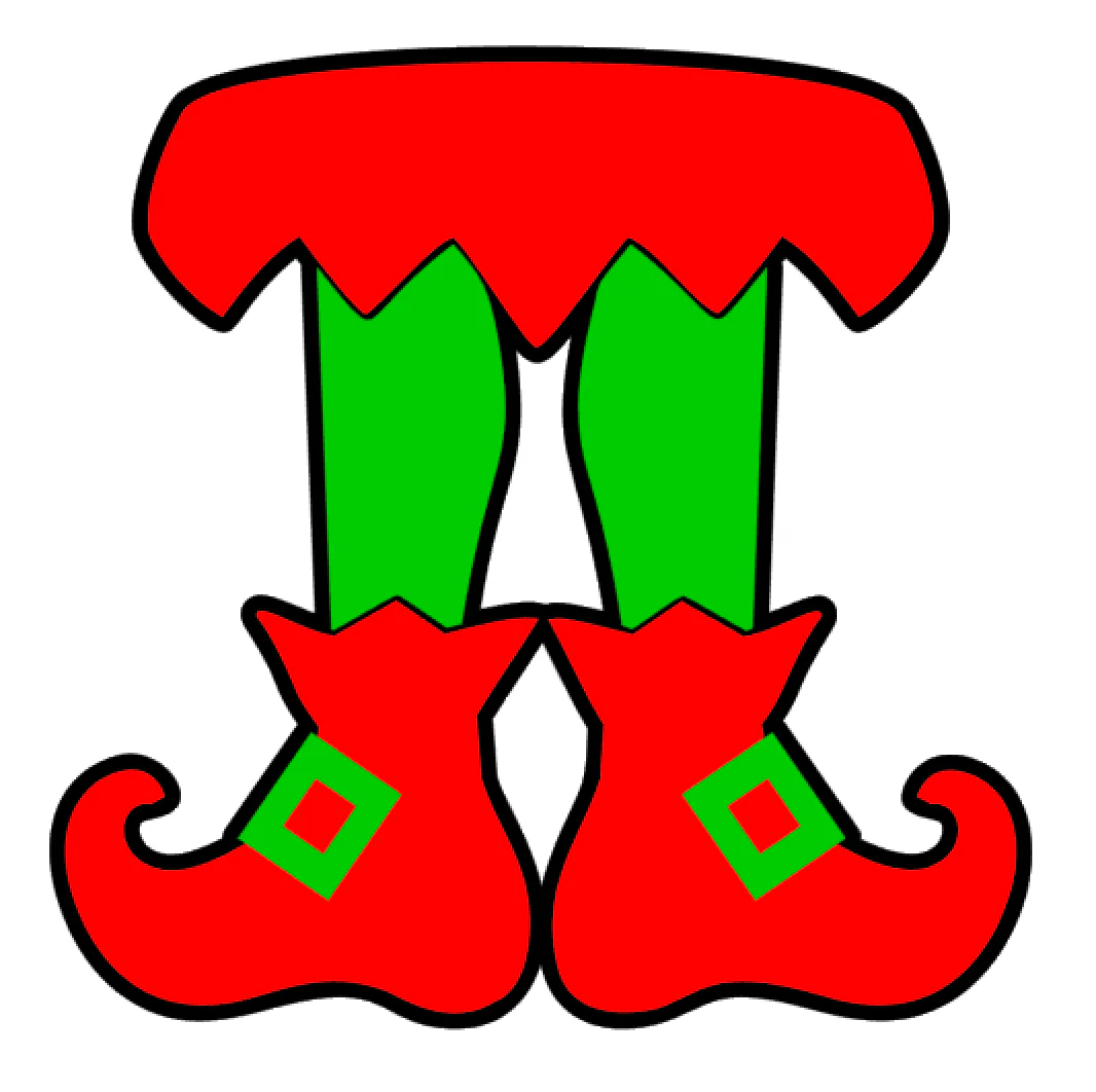 Elf Legs Acrylic Blank - Image 2
