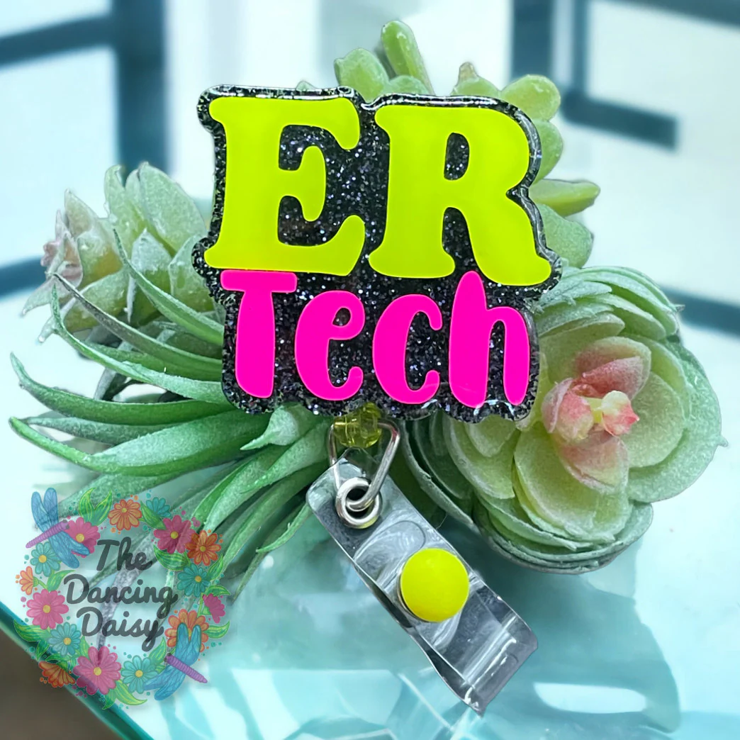 ER Tech Badge Reel Blank - Image 2