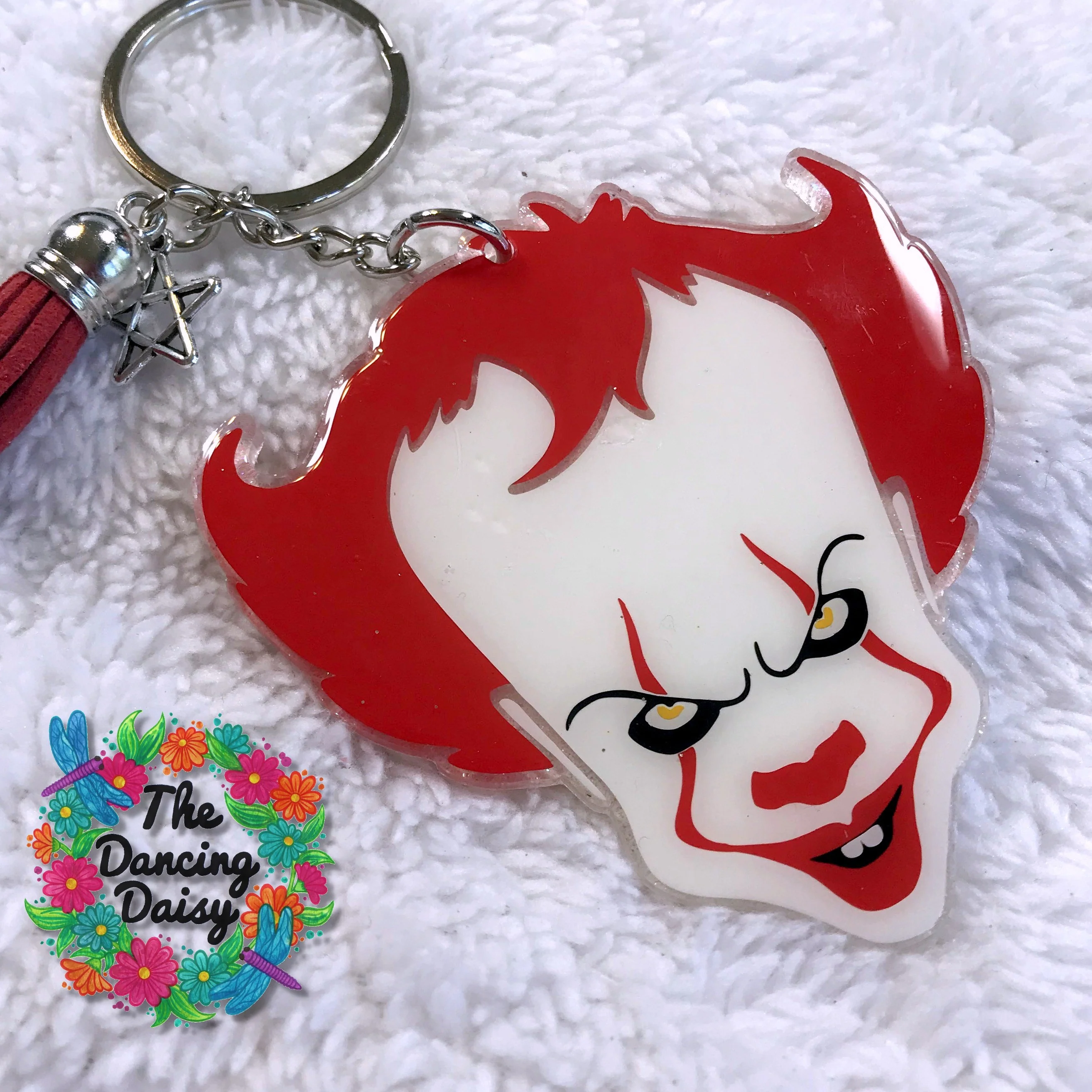 Evil Clown Acrylic Blank - Image 4