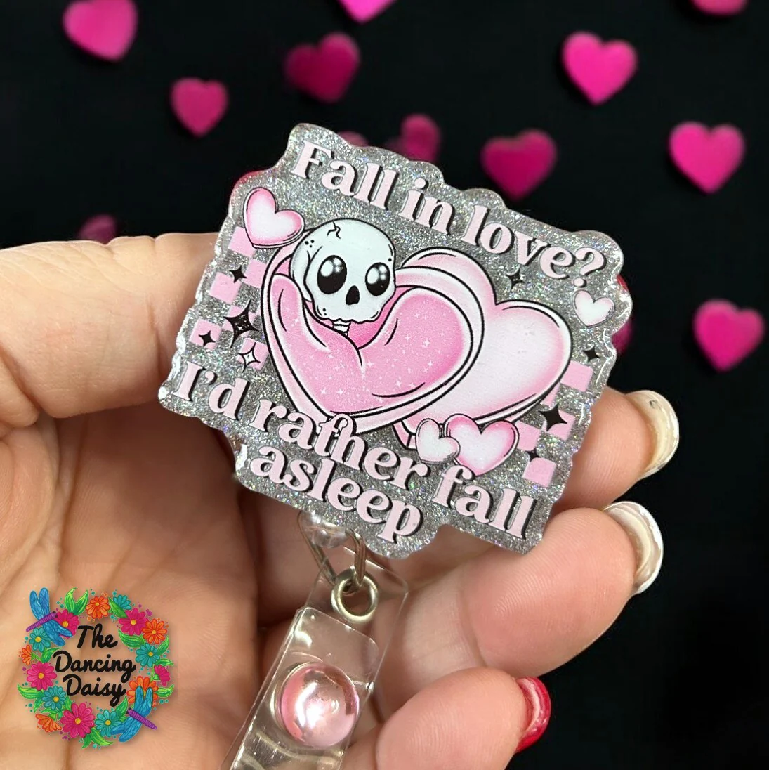 Fall In Love Fall Asleep Decal & Acrylic Blank COMBO - Image 2