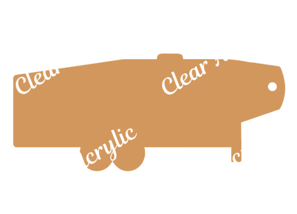 Fifth Wheel Acrylic Blank