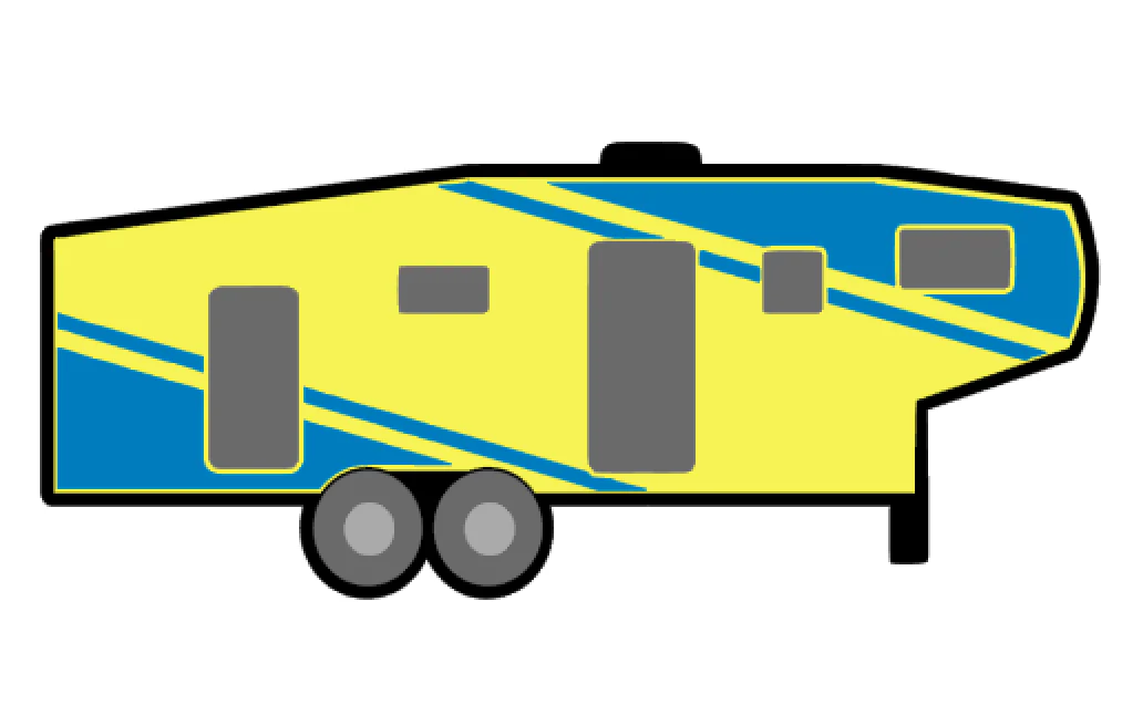 Fifth Wheel Acrylic Blank - Image 2