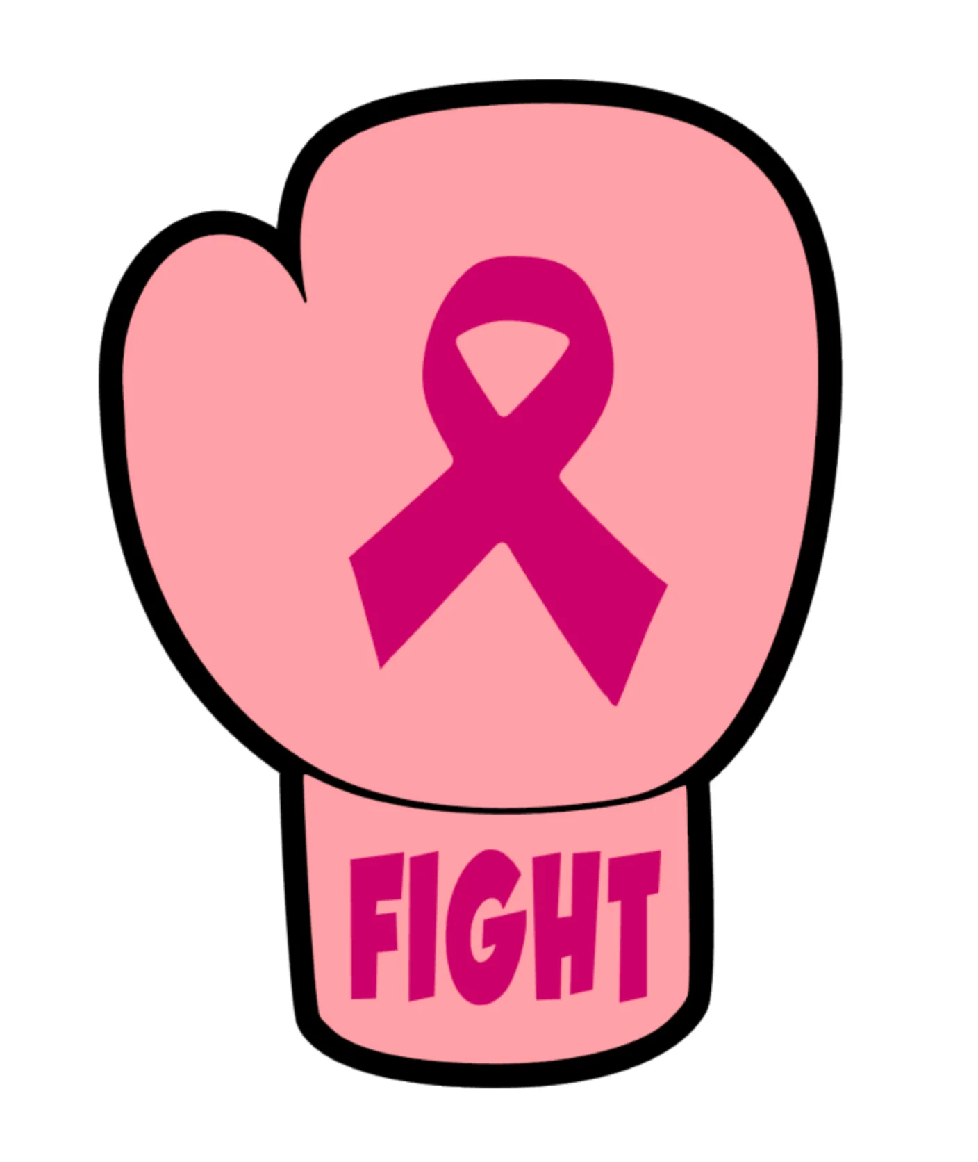 Fight Boxing Glove Acrylic Blank - Image 2