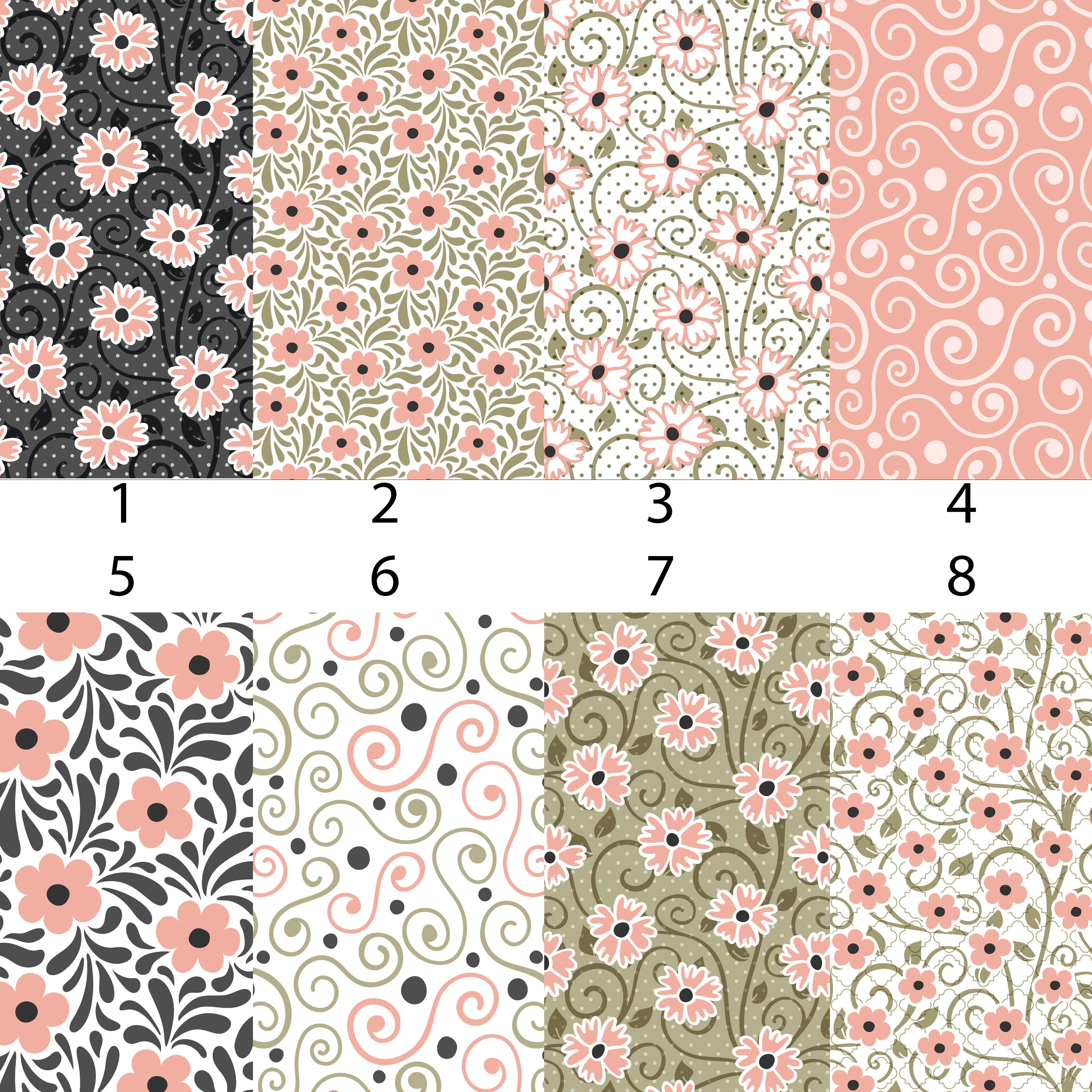 Floral Swirls Vinyl