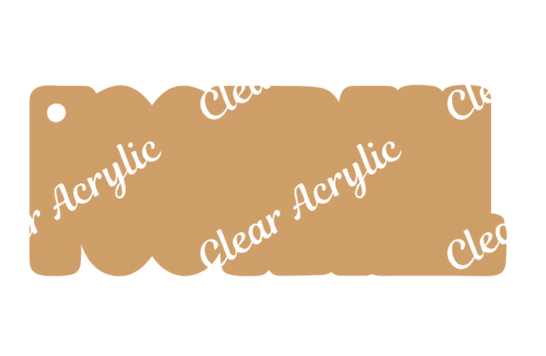 FOOTBALL Acrylic Blank
