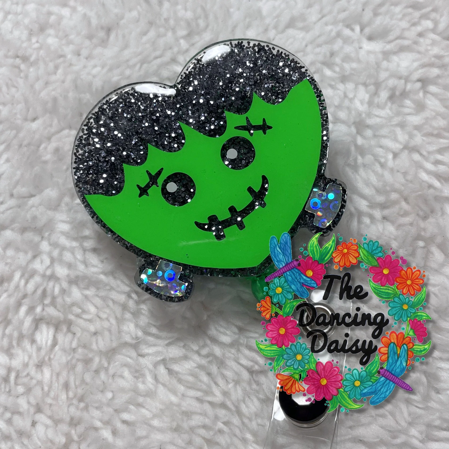 Franken Heart Acrylic Blank - Image 2