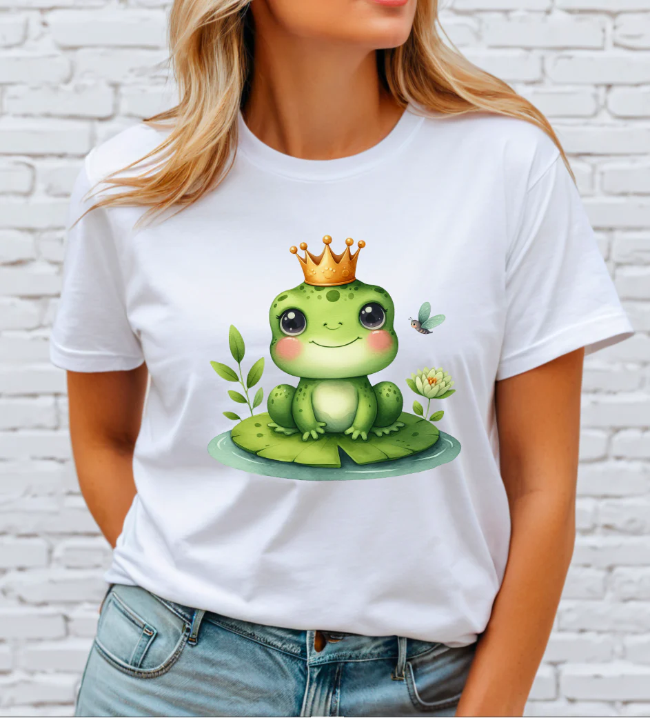 Frog Prince DTF Transfer