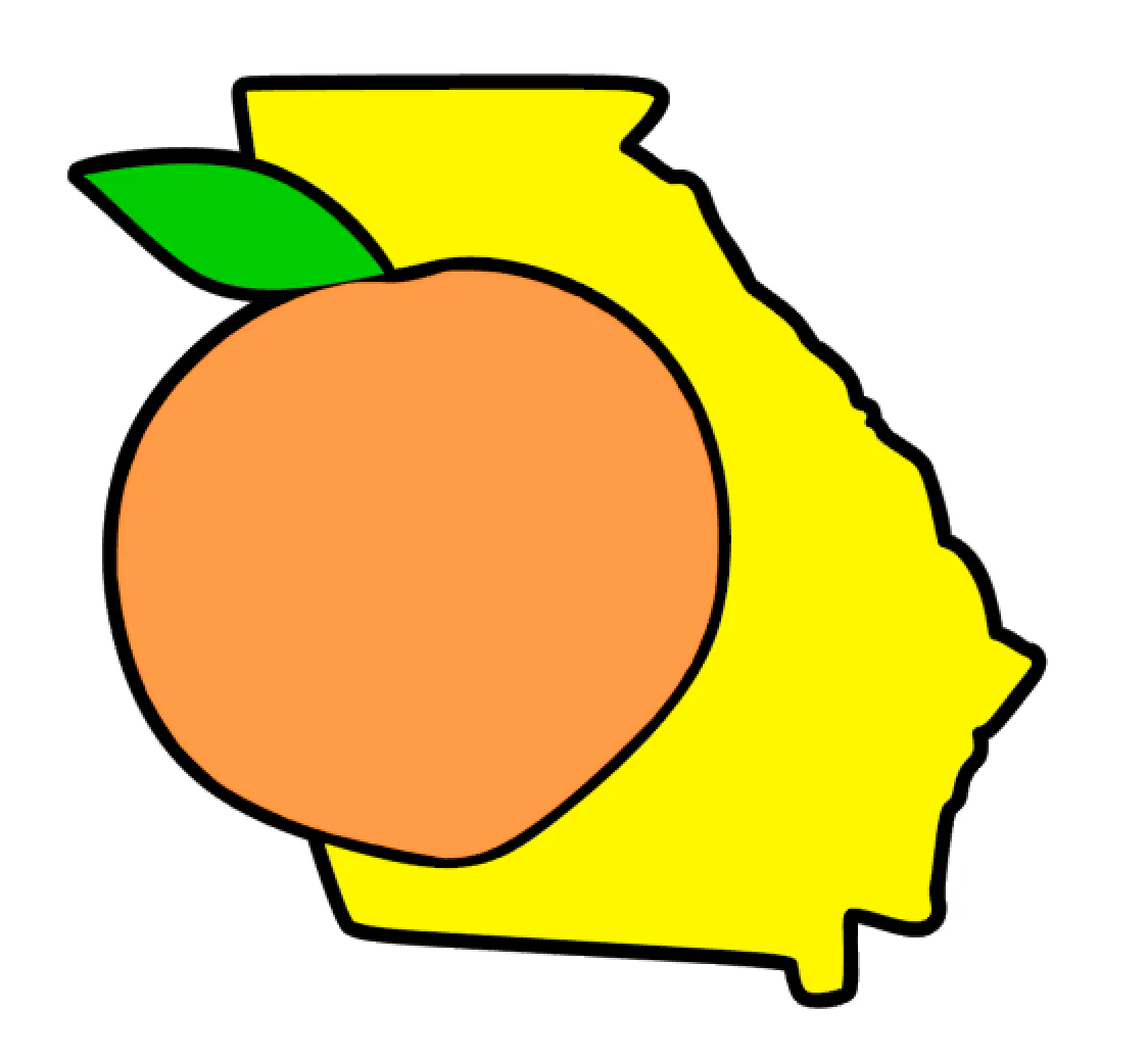 Georgia Peach Acrylic Blank - Image 2
