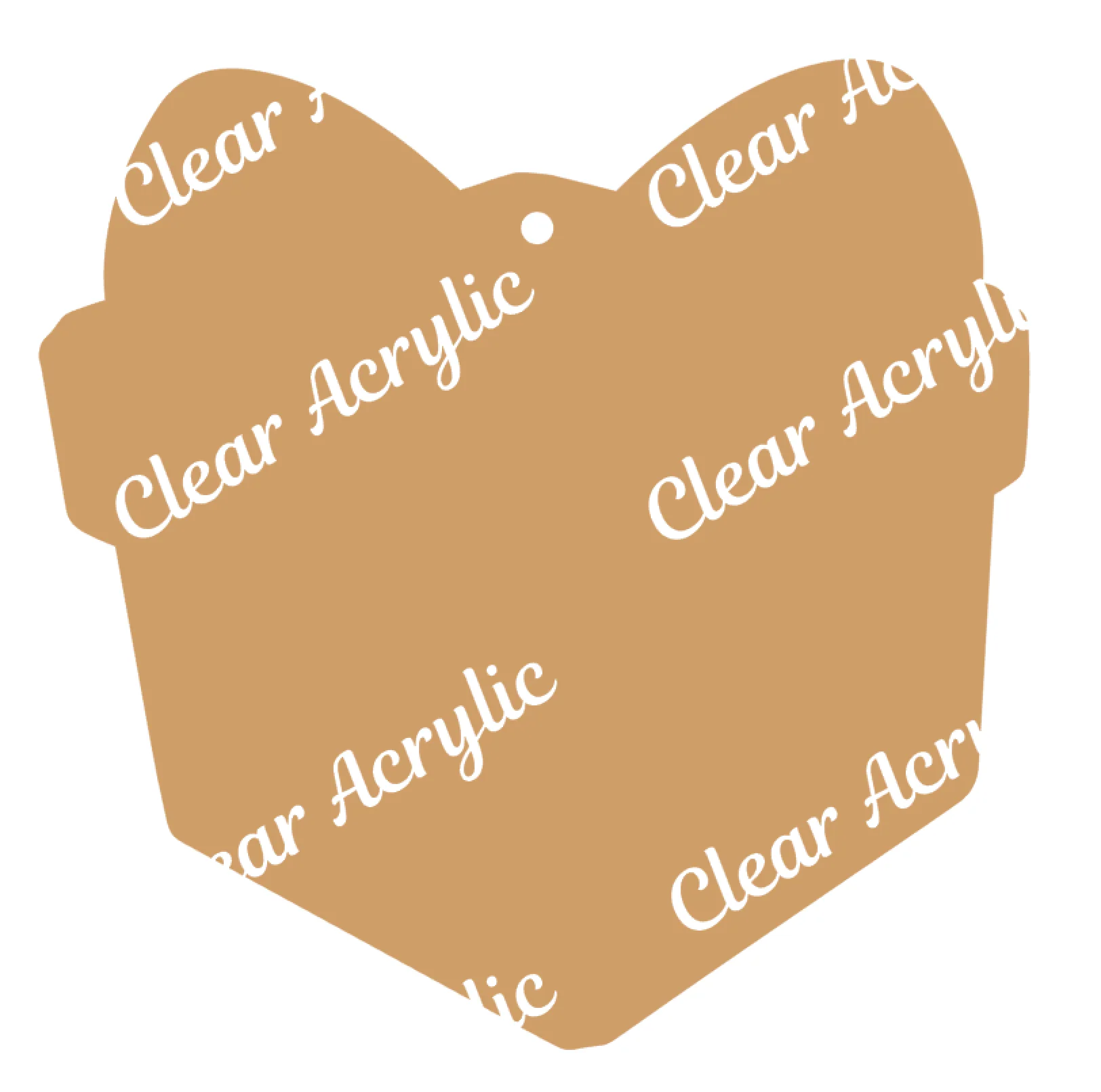 Gift Present Acrylic Blank