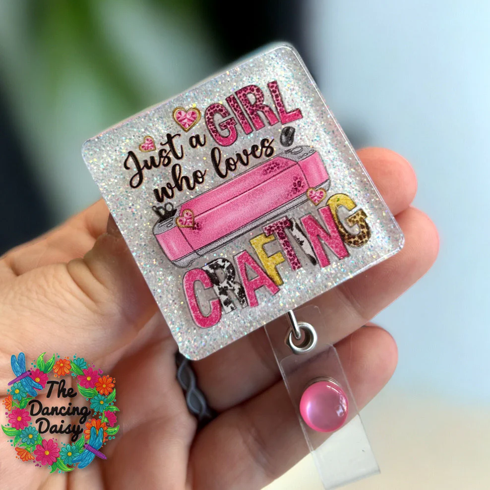 Girl Loves Crafting UV DTF Transfer - Image 2