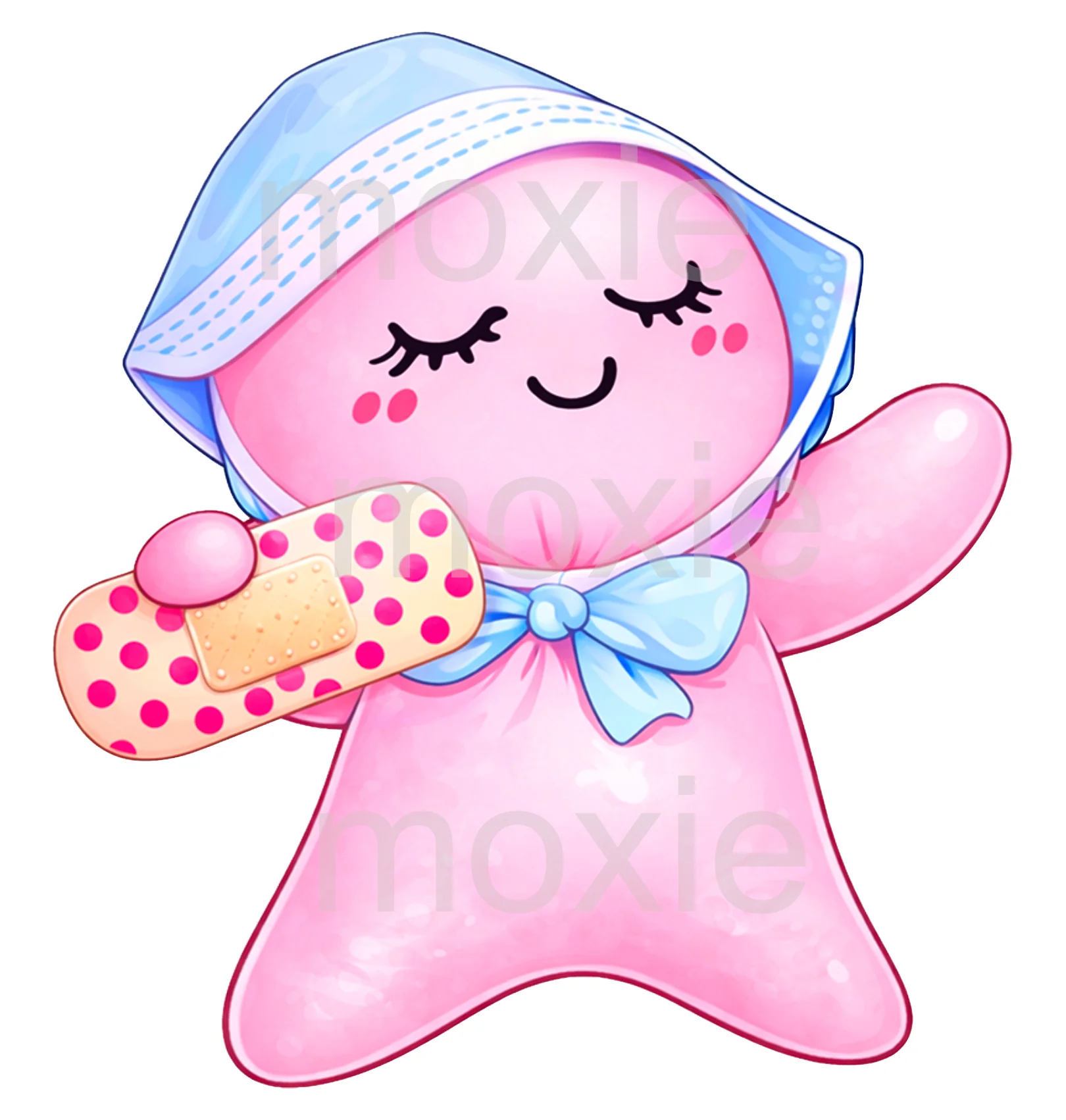 Glove Nurse Bandaid Decal & Acrylic Blank COMBO