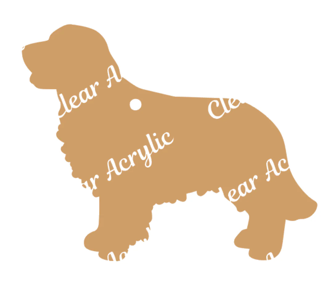 Golden Retriever #2 Acrylic Blank
