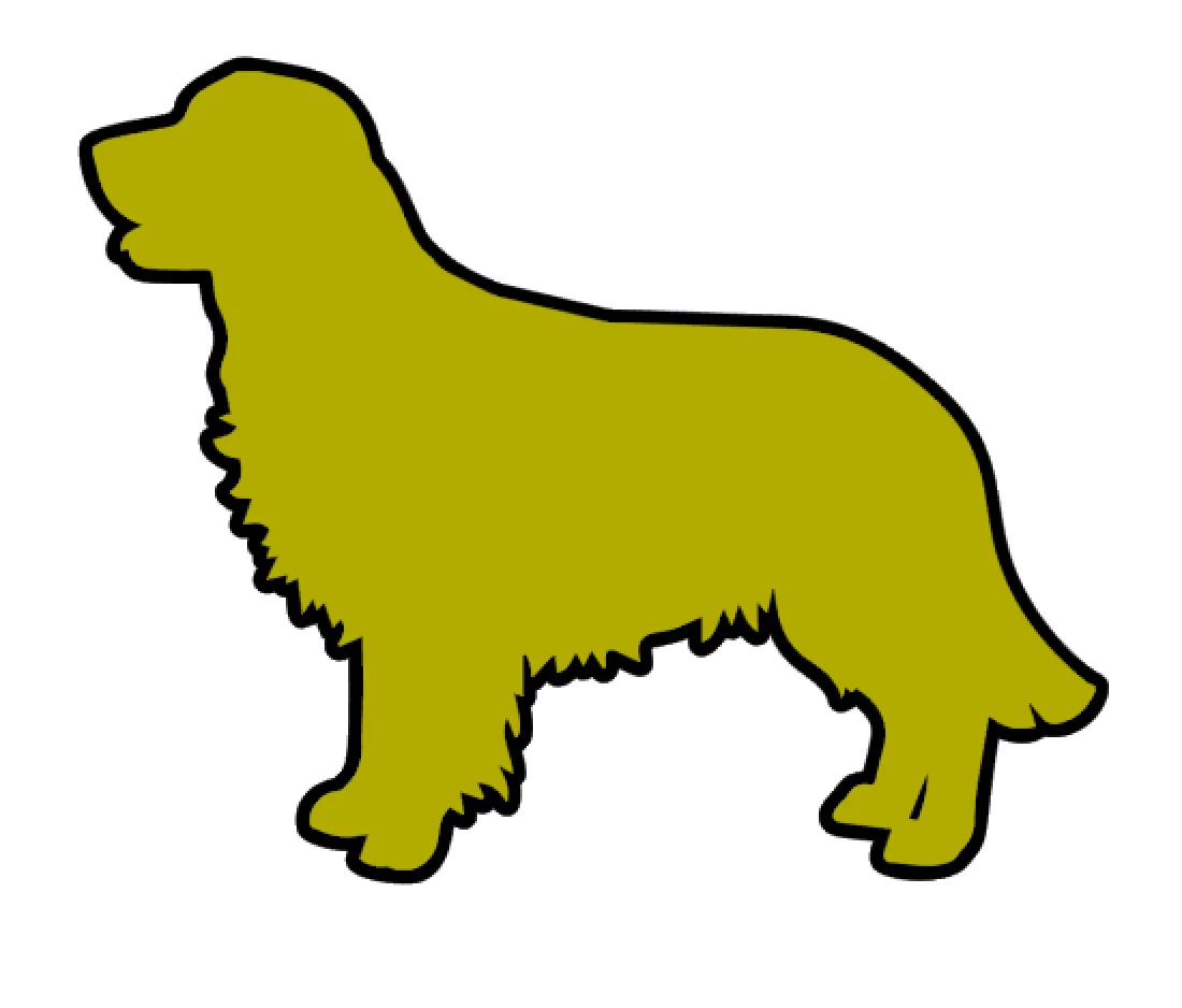 Golden Retriever #2 Acrylic Blank - Image 2
