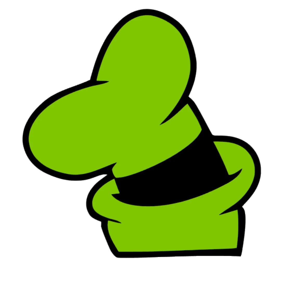 Goofy Hat Acrylic Blank - Image 2