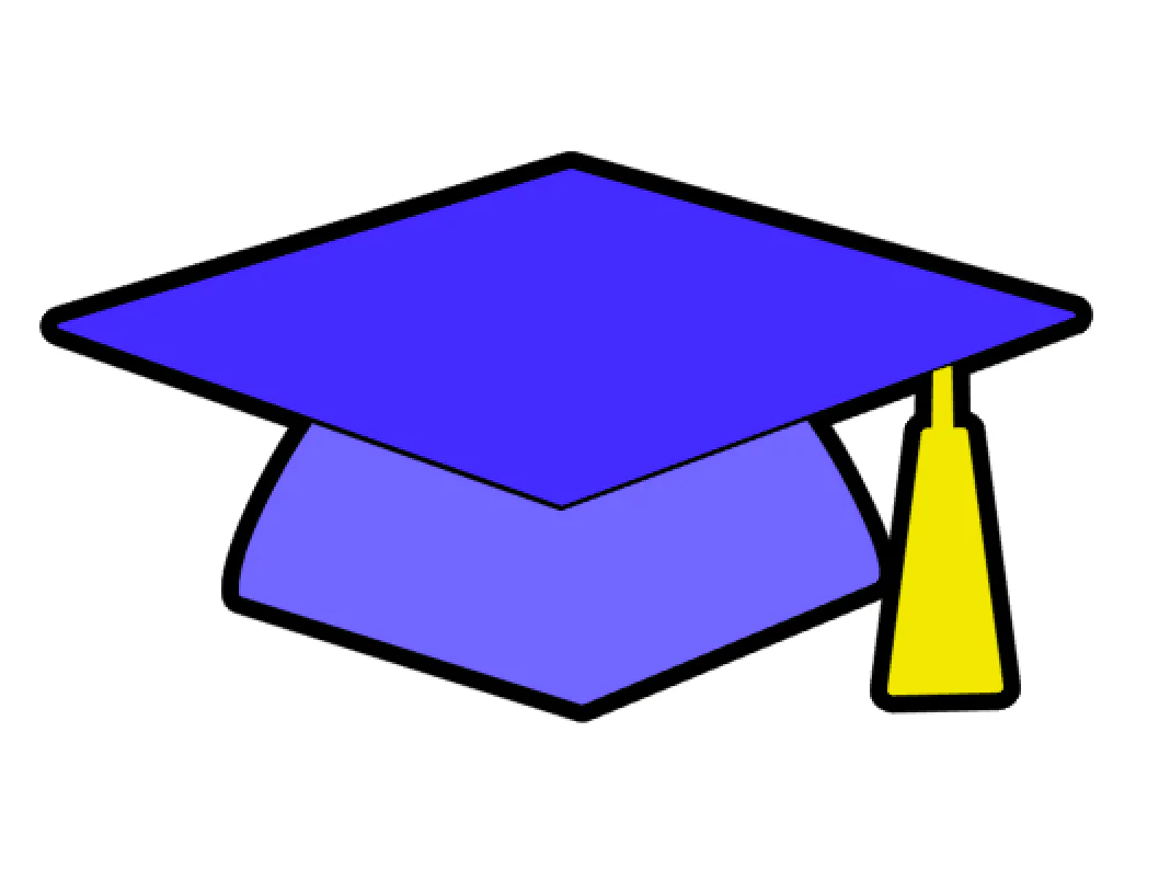 Graduation Cap Acrylic Blank - Image 2
