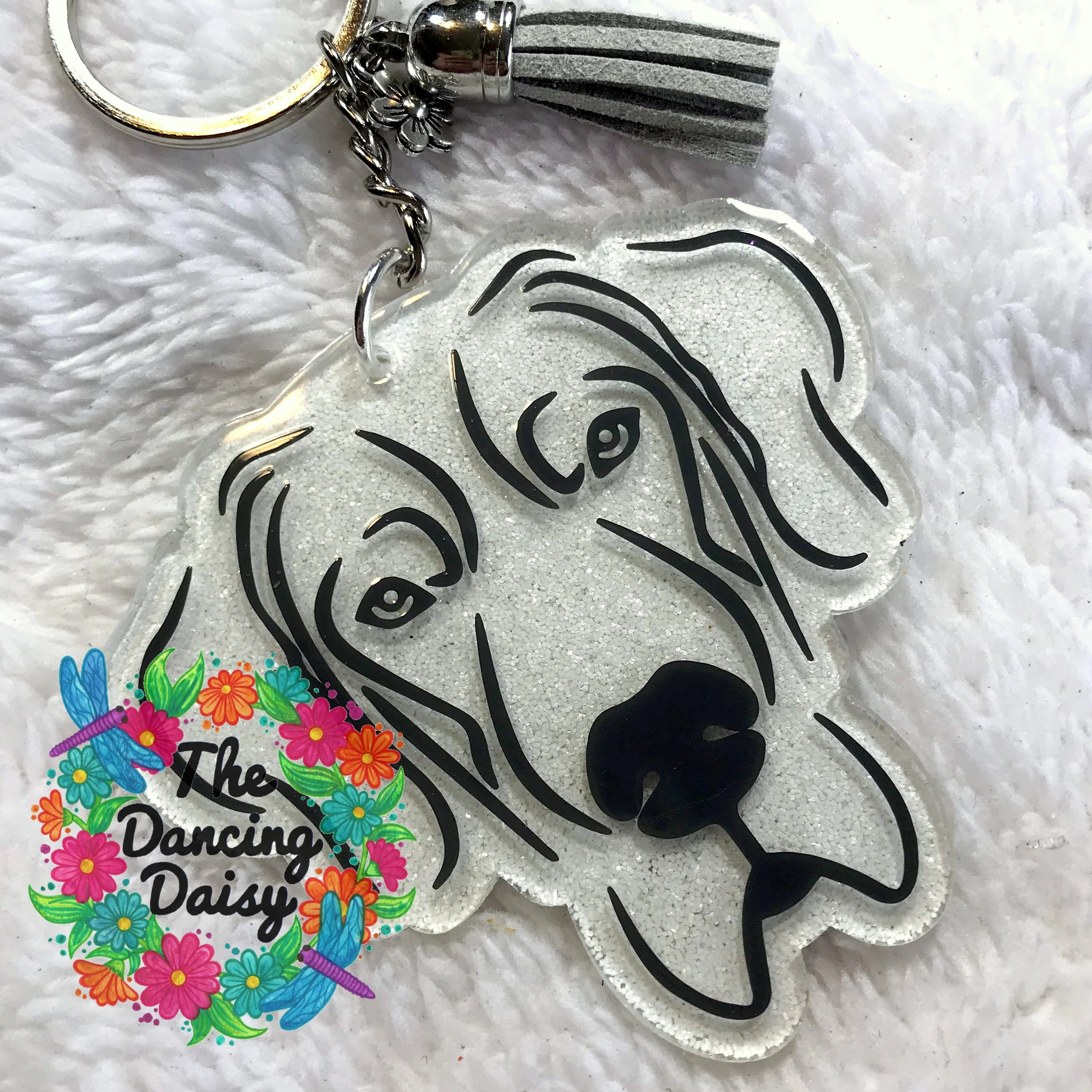 Great Dane Face Uncropped Acrylic Blank - Image 3