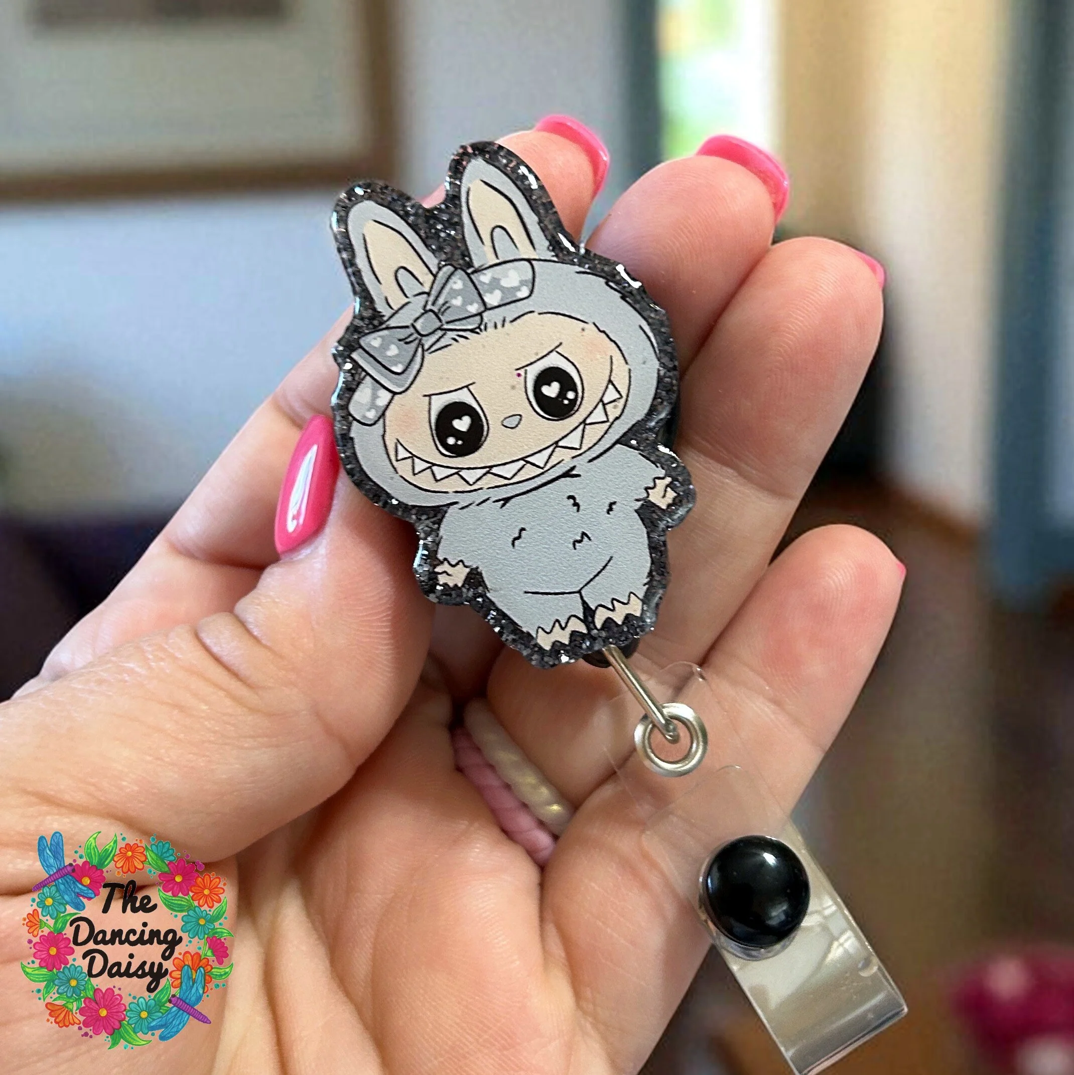 Grey Monster Doll Decal & Acrylic Blank COMBO - Image 2