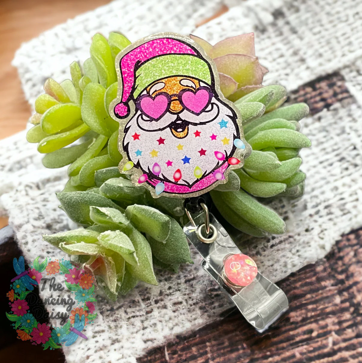 Groovy Santa Decal & Acrylic Blank COMBO - Image 2