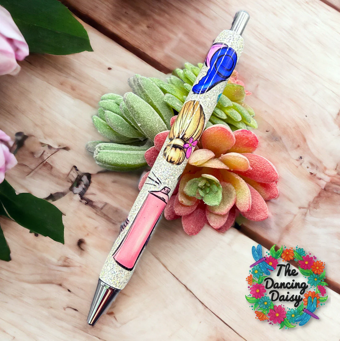 Hair Stylist Pen Wrap UV DTF - Image 2