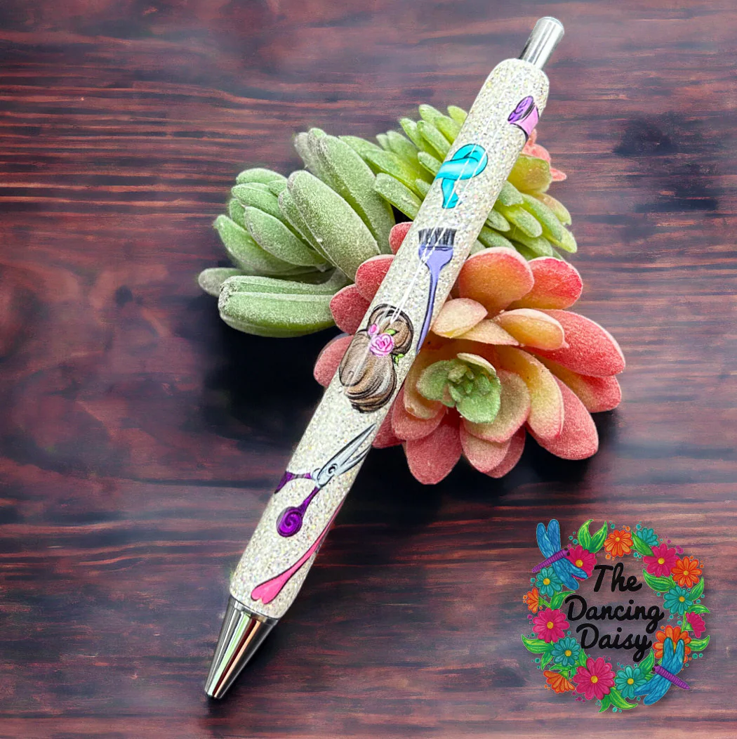 Hair Stylist Pen Wrap UV DTF - Image 3