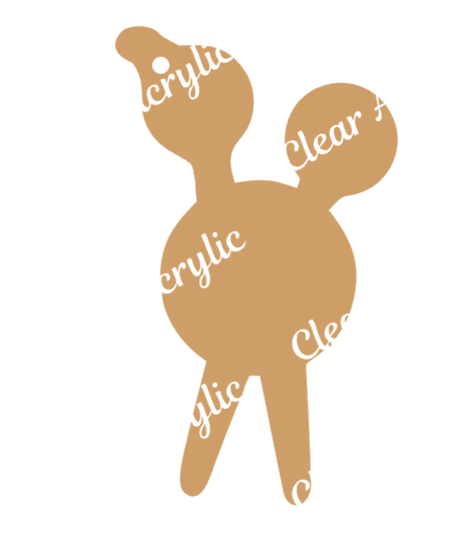 Hair Stylist Shears Monogram Acrylic Blank